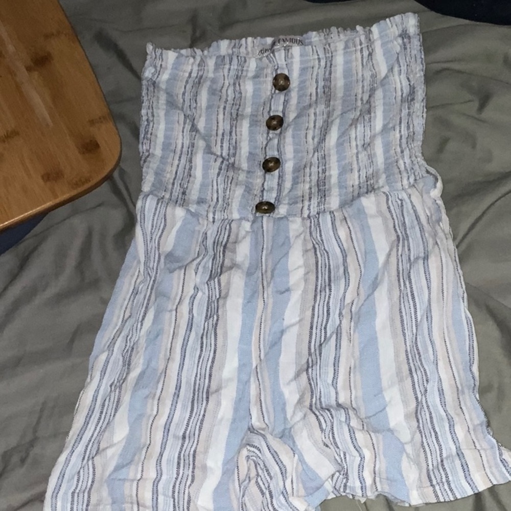Romper that comes with a matching belt